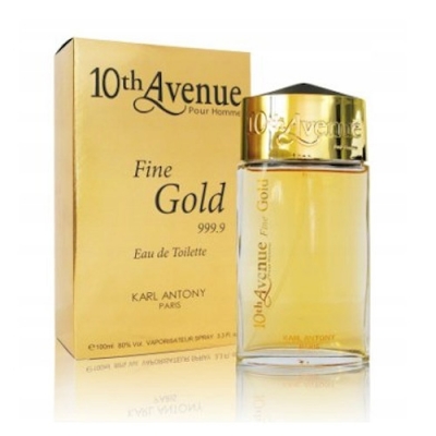 Karl Antony 10th Avenue Fine Gold 999,9 - Eau de Toilette para hombre 100 ml